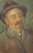 Vincent Van Gogh Portrait of a One-Eyed Man (nn04). painting